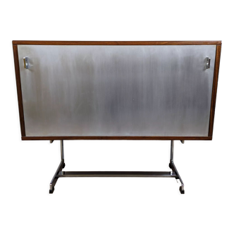 Merrow Associates credenza/sideboard with aluminium front