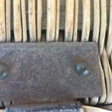 Vintage wicker malle