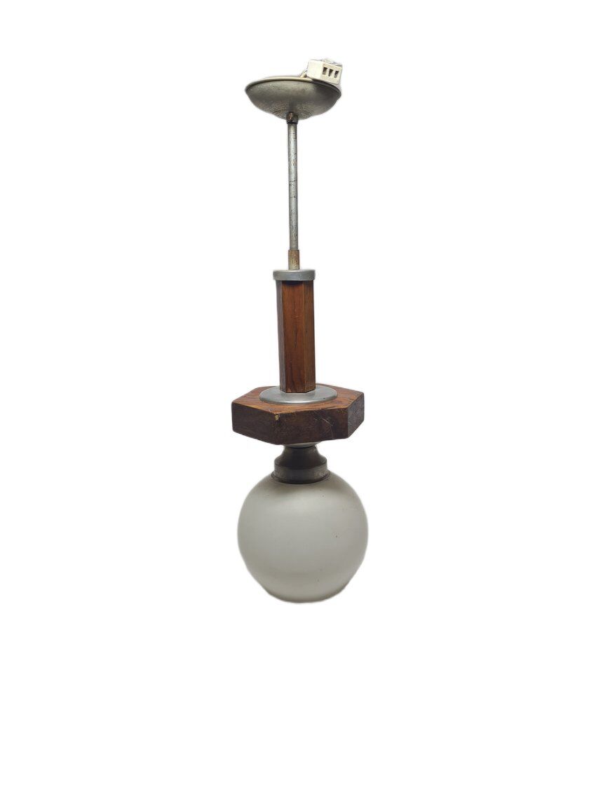Art Deco pendant lamp, former Czechoslovakia, 1950s