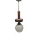 Art Deco pendant lamp, former Czechoslovakia, 1950s
