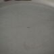 Round silver metal shape dish, punched Christofle