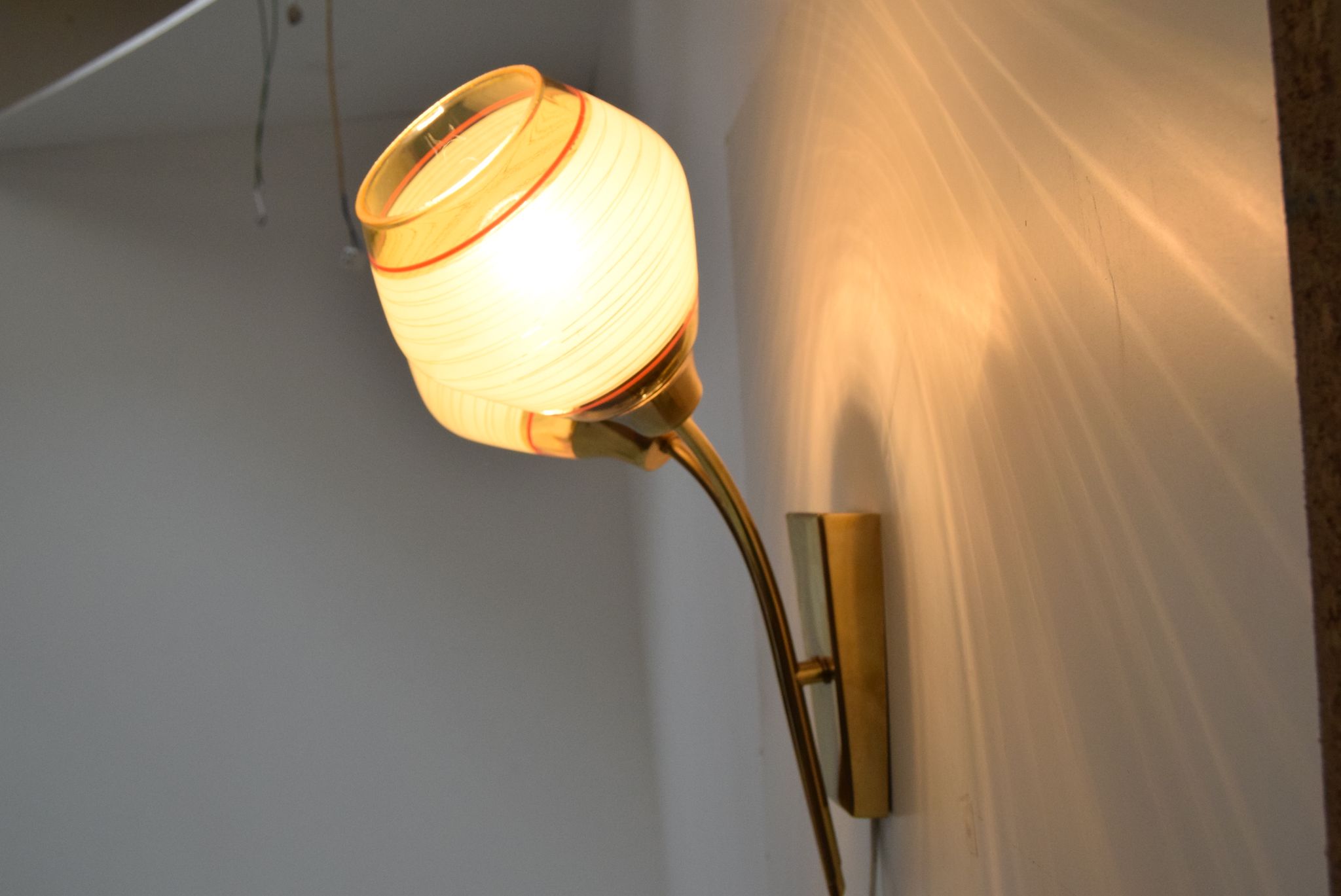 Mid-century Wall Lamp/Kamenicky Senov,1960's.