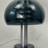 Space age aluminum mushroom dome lamp by Hans Agne Jakobsson for Markaryd, Sweden 1960s