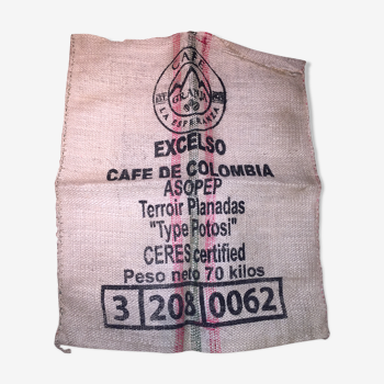 Coffee in Burlap bag