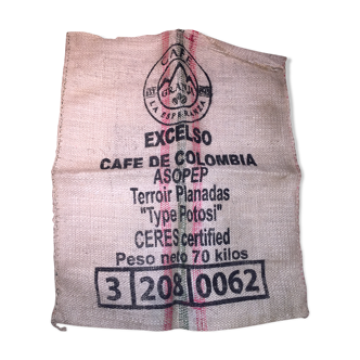 Coffee in Burlap bag