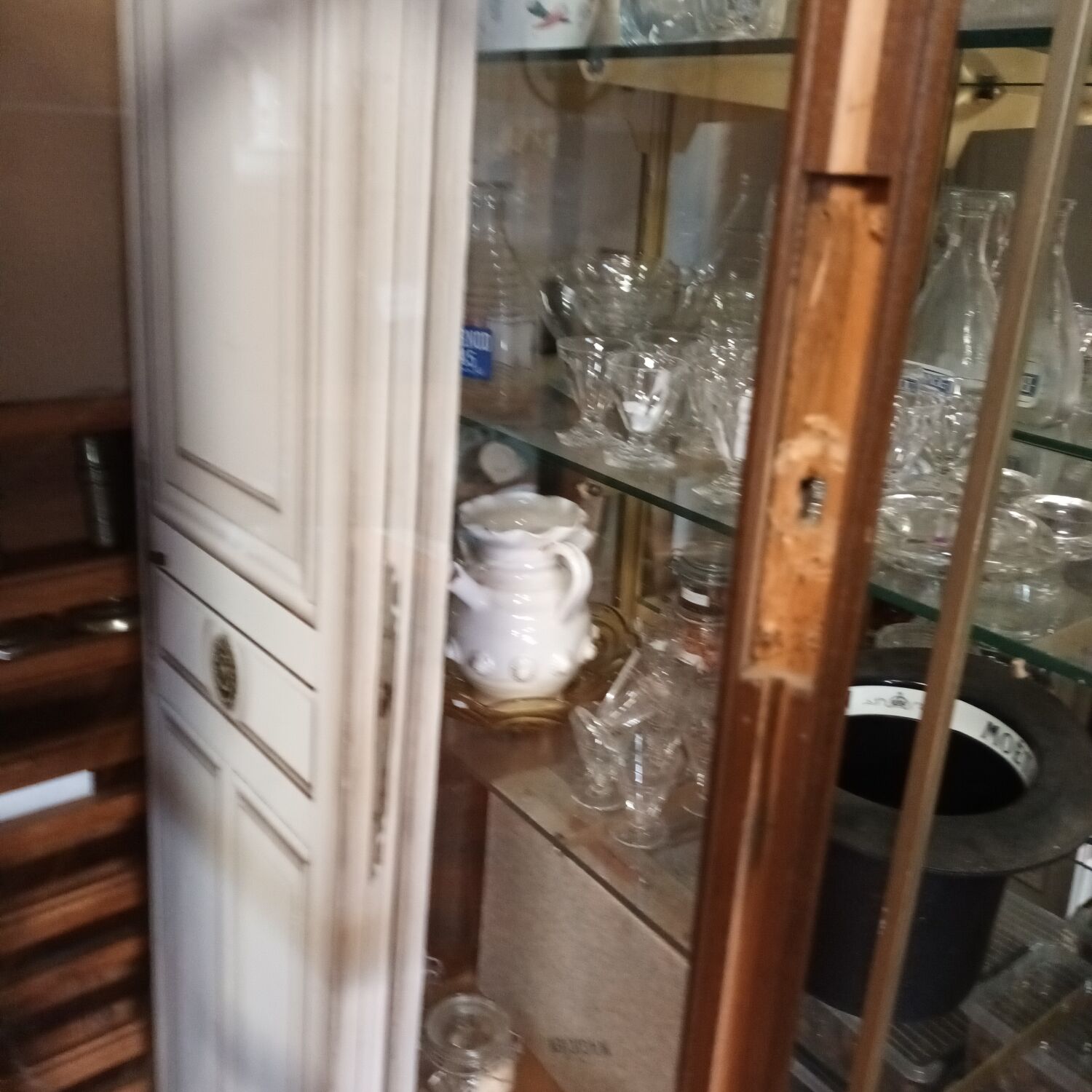 Meuble vitrine vintage