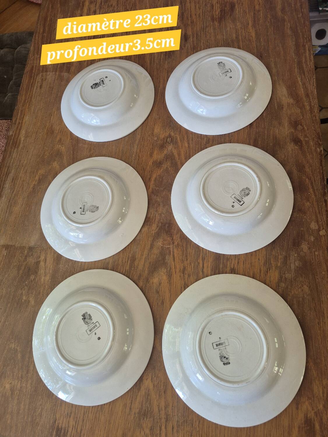 Vintage plates