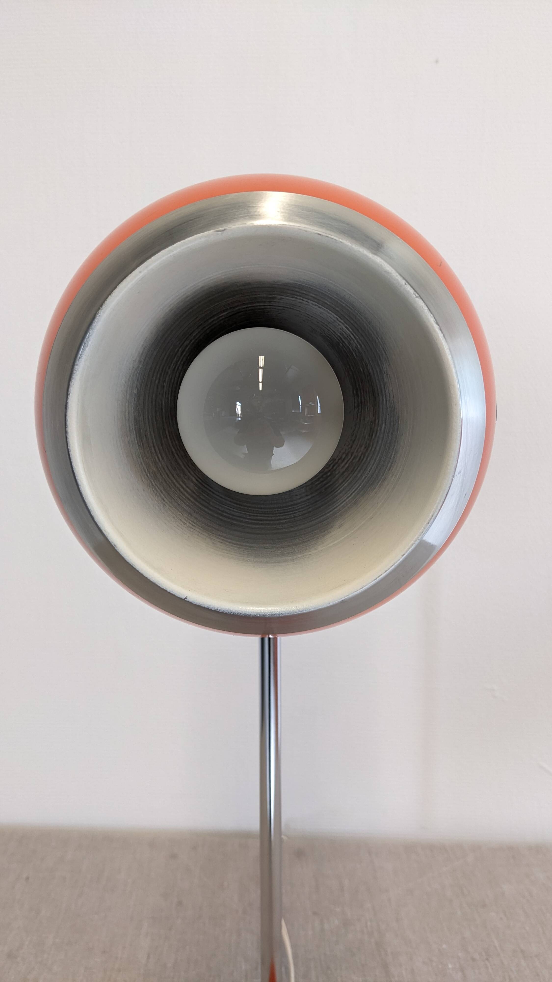Space Age "Eye Ball" Lamp, 60s-70s
