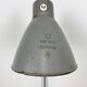 Large Grey Industrial Workshop Table Lamp, 1960s