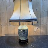 Enamelled porcelain lamp