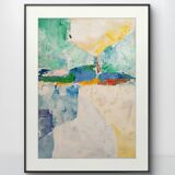 Modern landscape of Provence