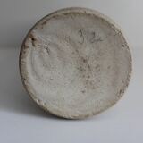 Glazed stoneware bottle with hermetic stopper