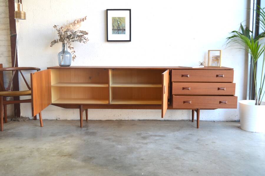 Enfilade danoise en teck * 225 cm