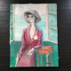 Tableau portrait de femme élégante