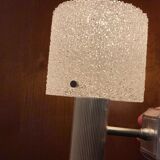 Vintage wall lamps in perspex and chrome metal 60s