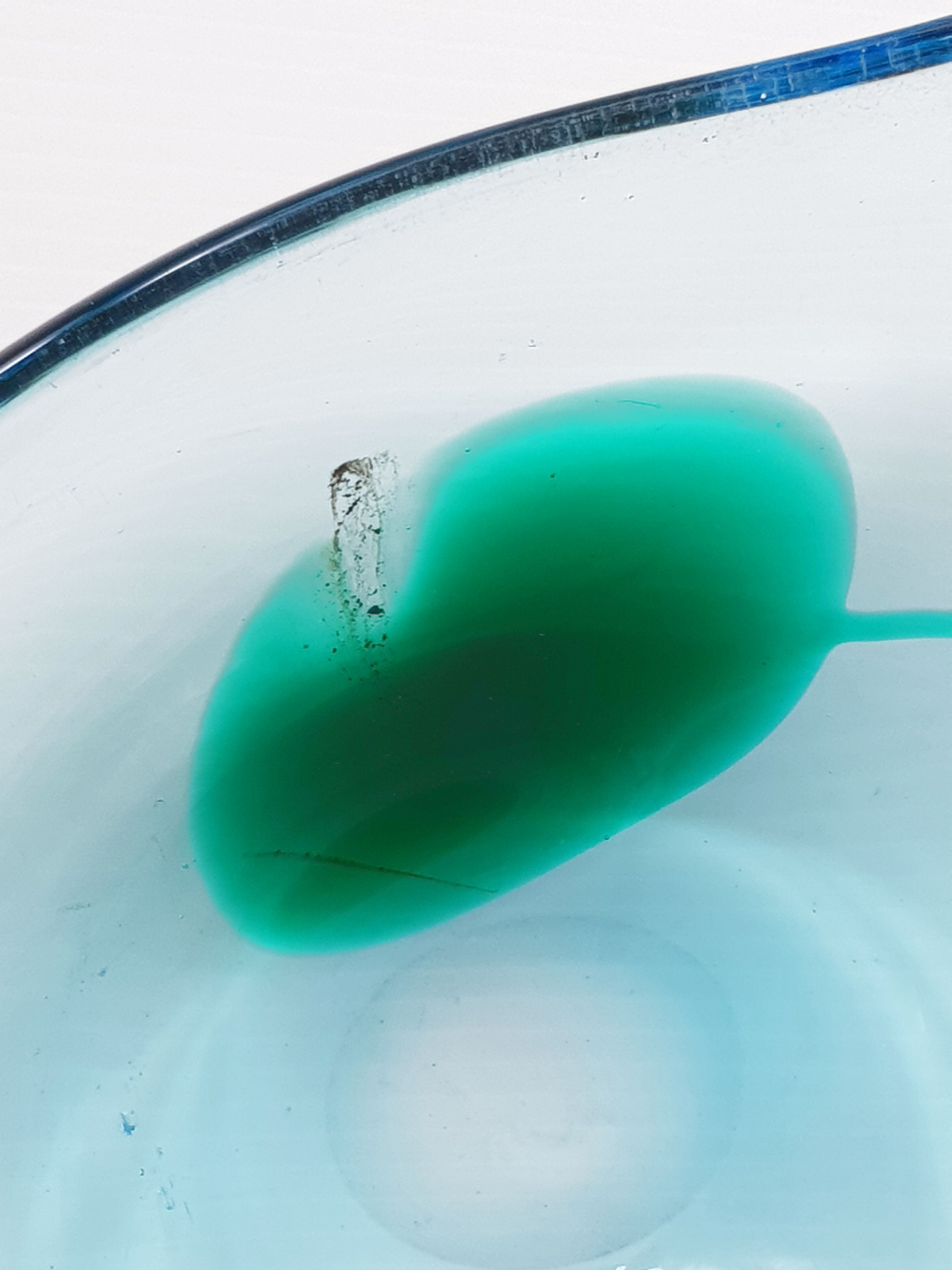 Vintage glass triket bowl
