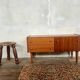 Enfilade / Meuble TV scandinave en teck 1960