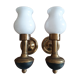 Pair of antique wall lamps