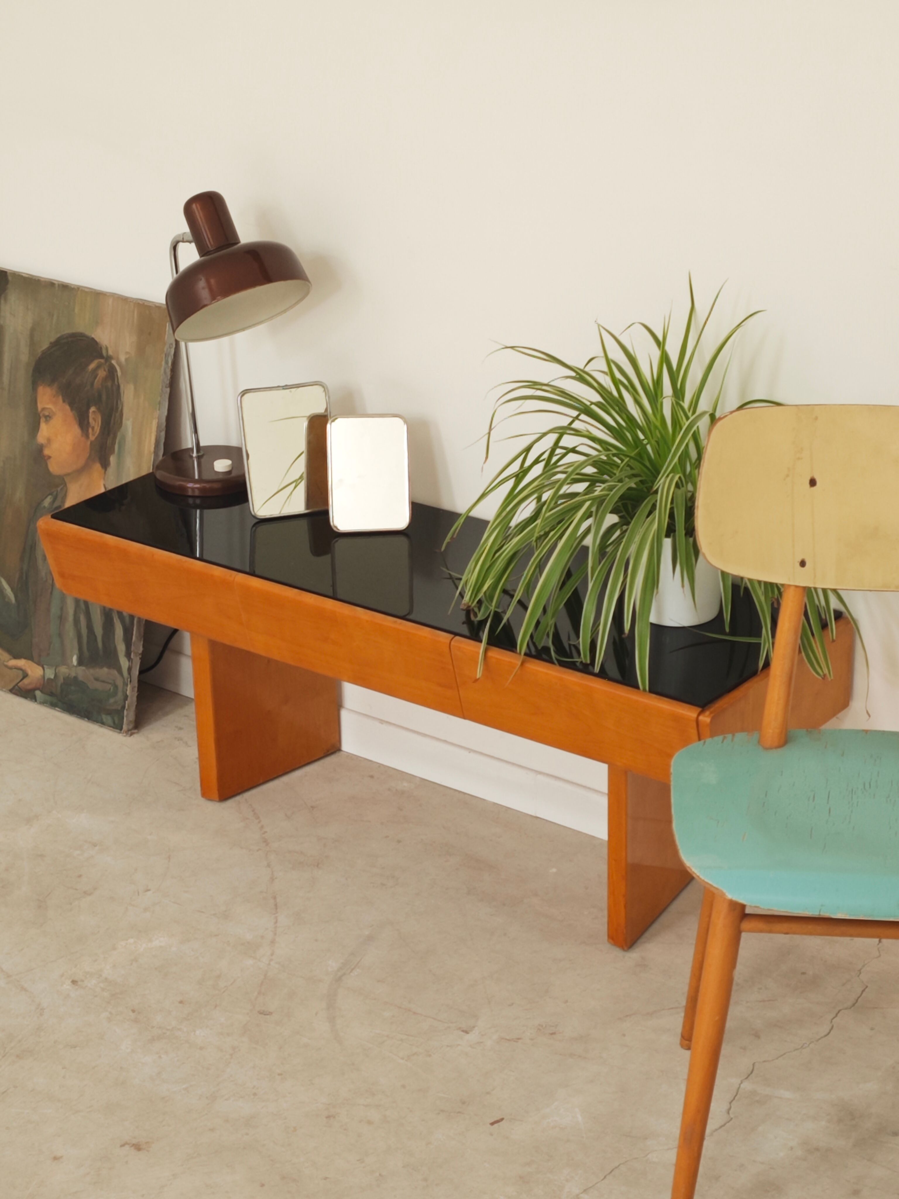 Dressing table / low console by Jitona Sobeslav
