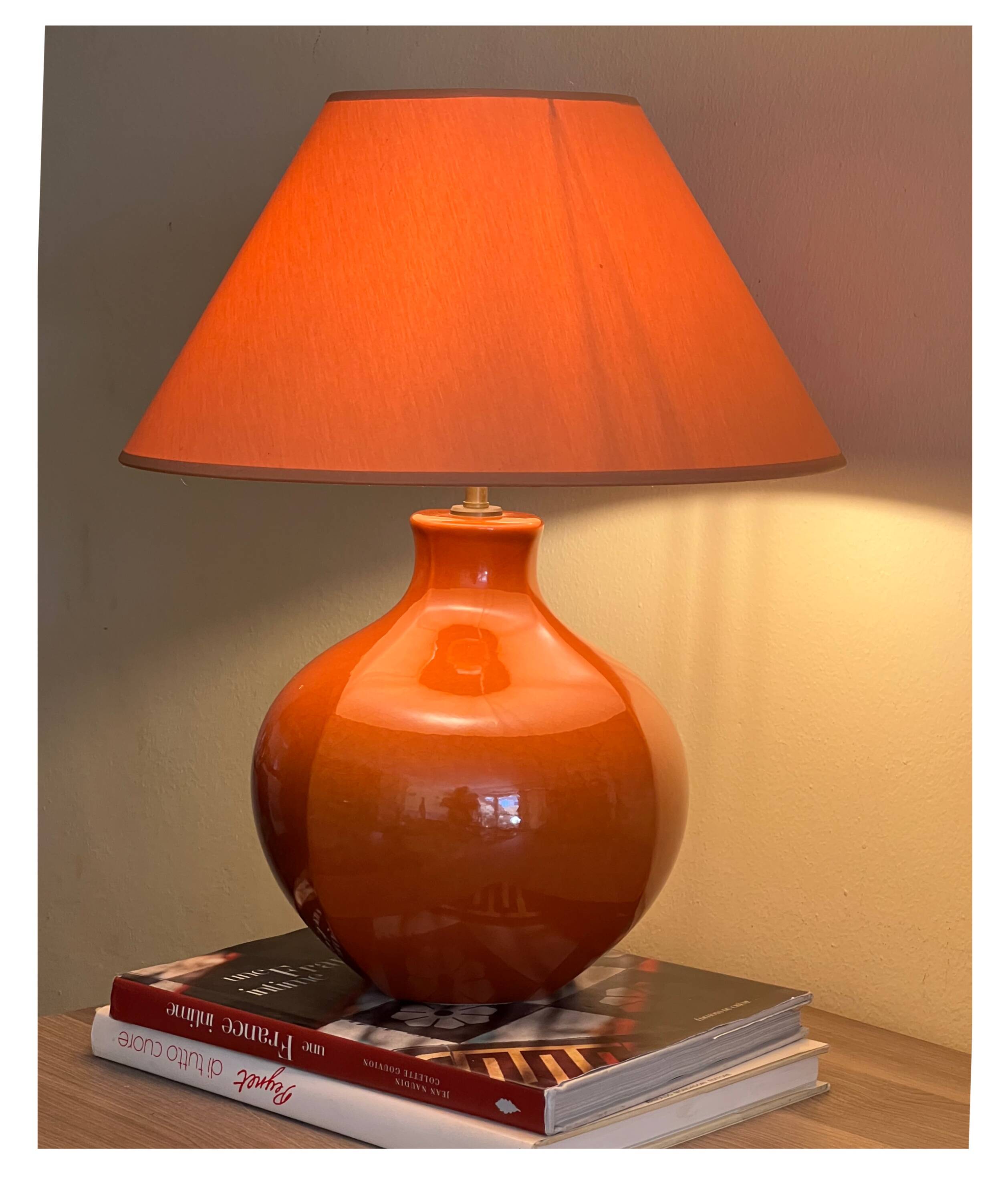 Lampe de table en céramique Kostka
