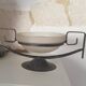 Coupe art deco verre/metal
