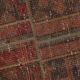 Vintage Turkish hallway rug 56x686 cm