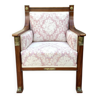 Empire Restoration armchair, 1825, France