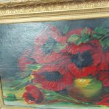Tableau , peinture bouquet de fleurs