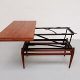 Flexible scandinavian vintage coffee table