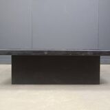 Brutalist stone coffee table, Made In belgium, 1960s