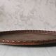 Croco brass dish