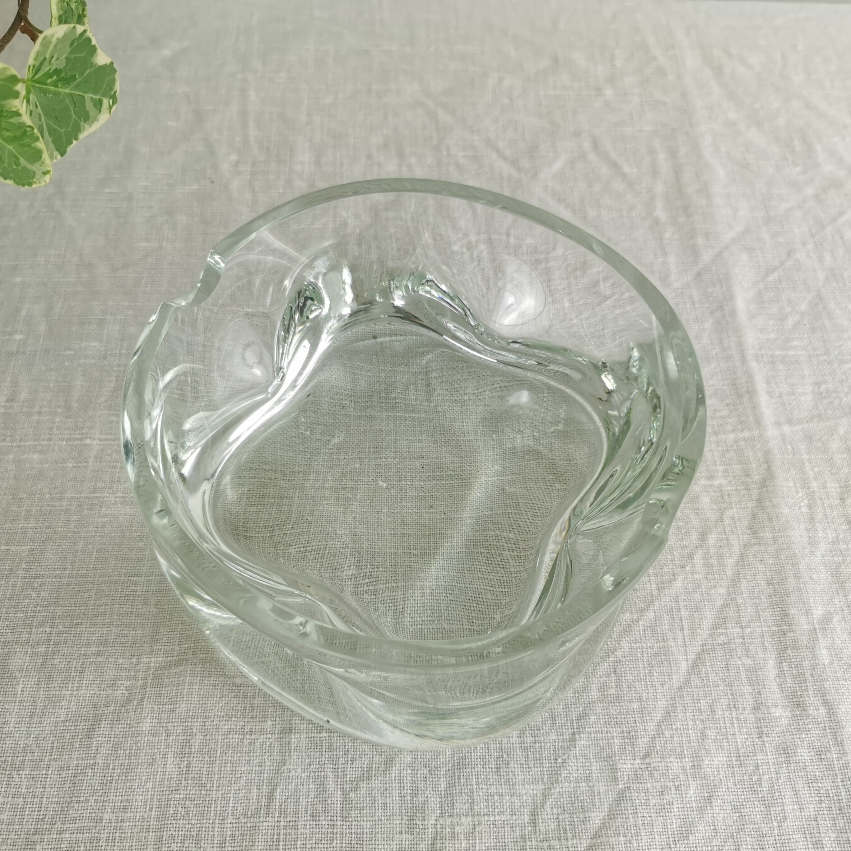 Cendrier en verre