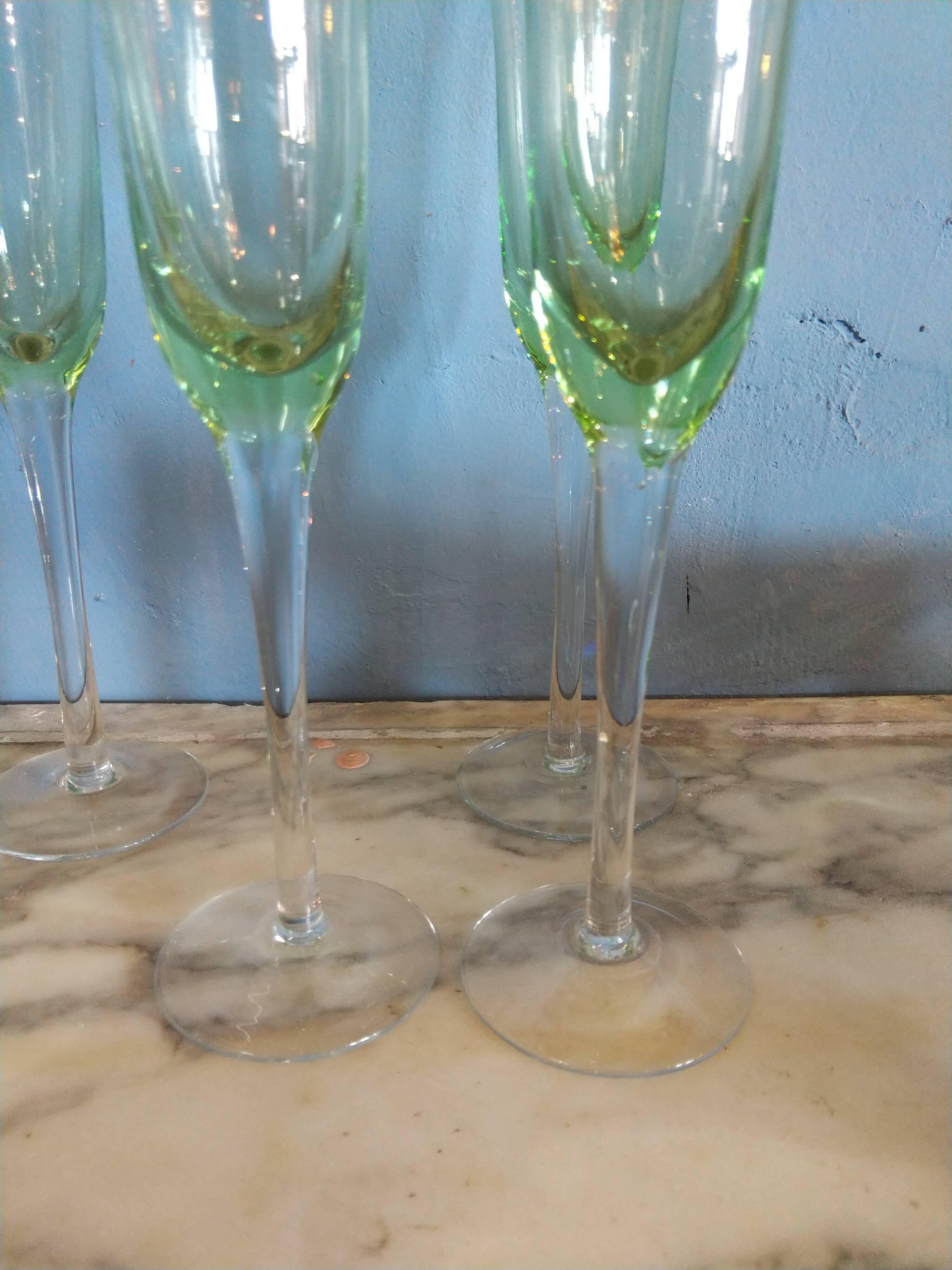 Champagne flutes