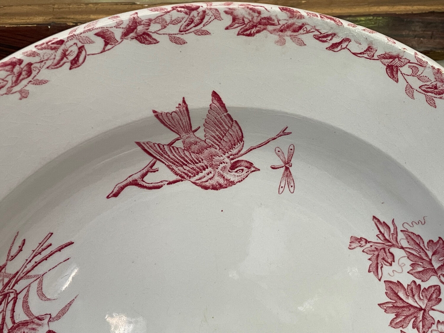 Set of three iron earth dishes