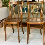Pair of Bauman bistro chairs - Art Nouveau