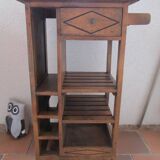 Kitchen storage unit, vegetable dish, solid wood