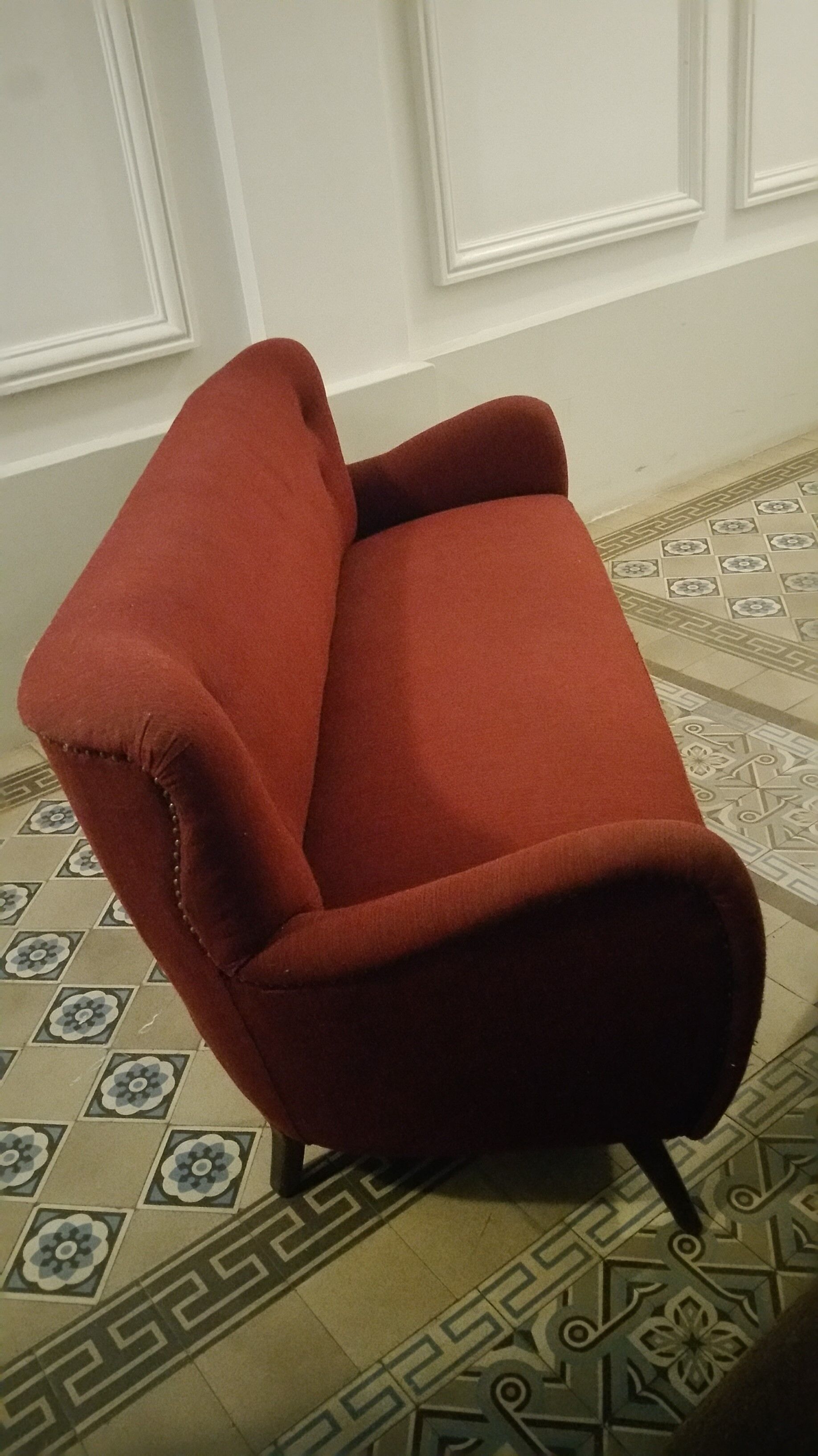 Danish sofa 3 places 50s 60s
