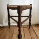 Old Provençal-style mulched tripod stool