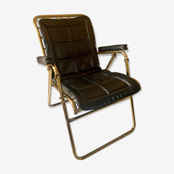 Folding vintage armchair