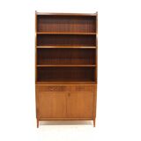 Scandinavian mahogany bookcase, Swedish modern, Sweden, 1940