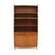 Scandinavian mahogany bookcase, Swedish modern, Sweden, 1940
