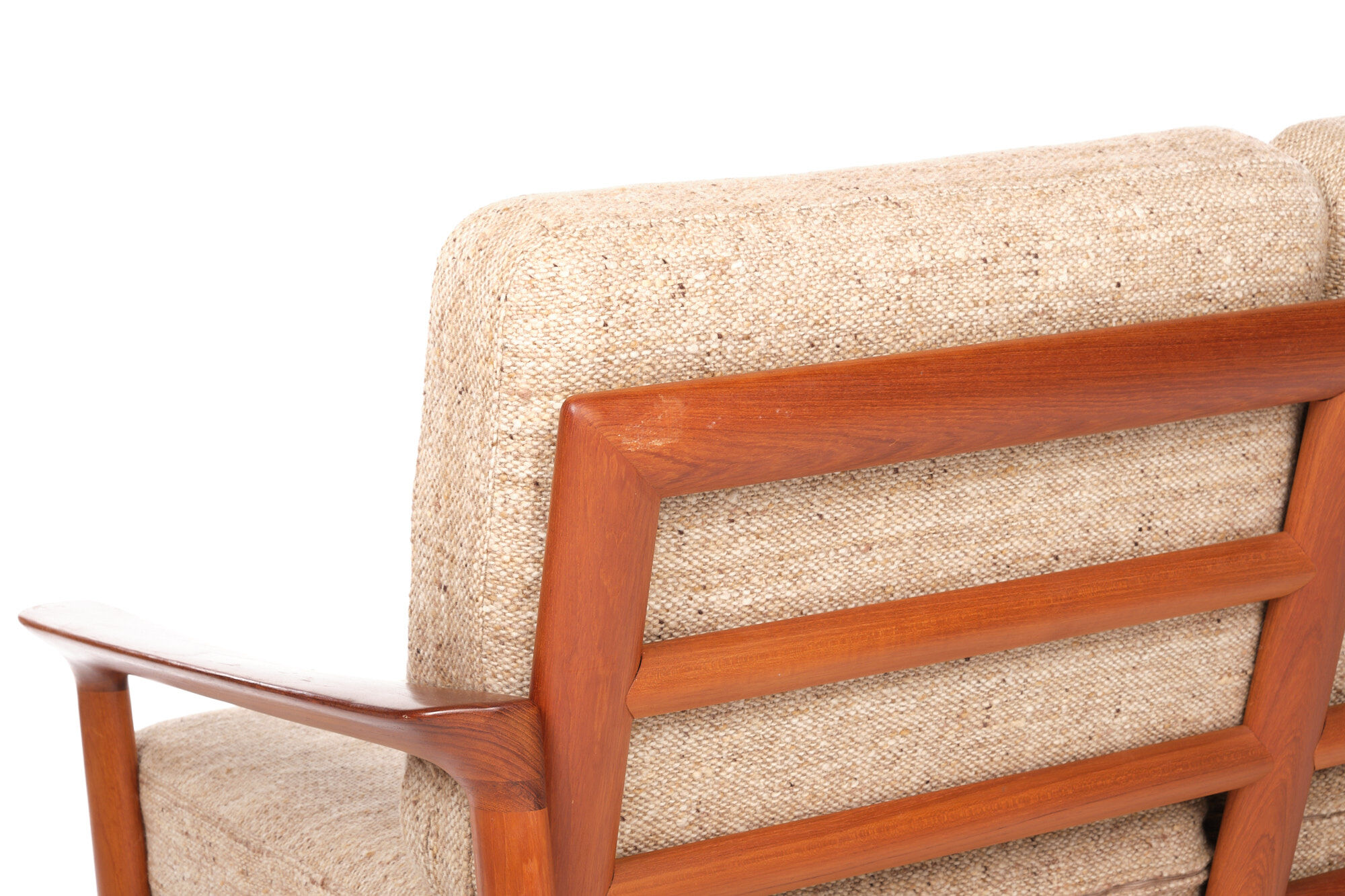 2 seater sofa, Sven Ellekaer by Komfort, vintage teak