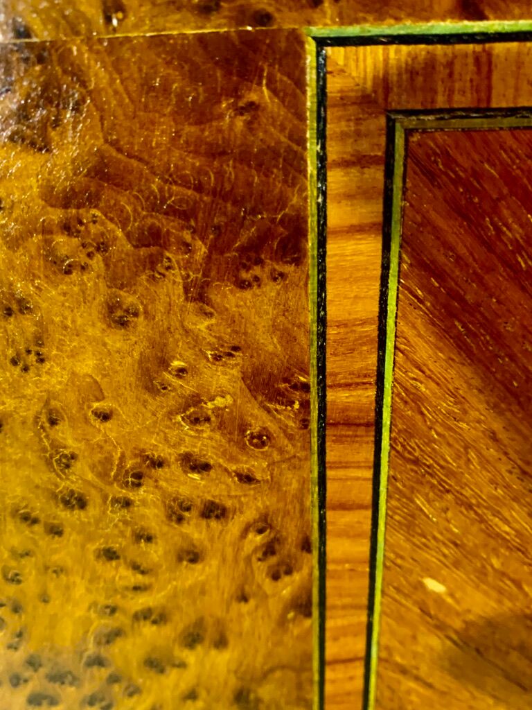 Buffet art deco period 1920 marquetry of rosewood and precious woods