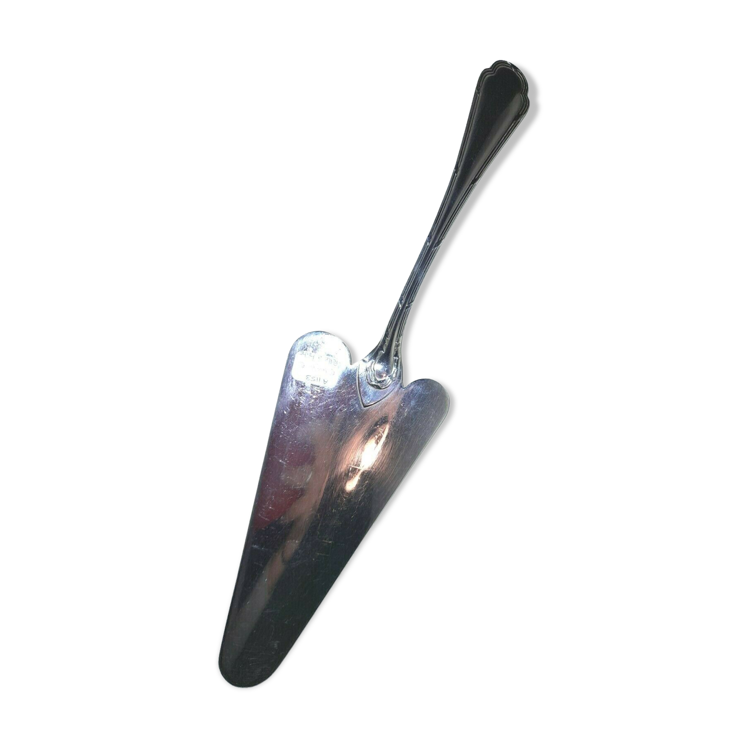 Ercuis pie shovel with silver metal net
