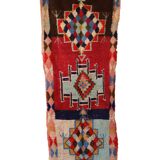 Colorful moroccan carpet - 88 x 258 cm
