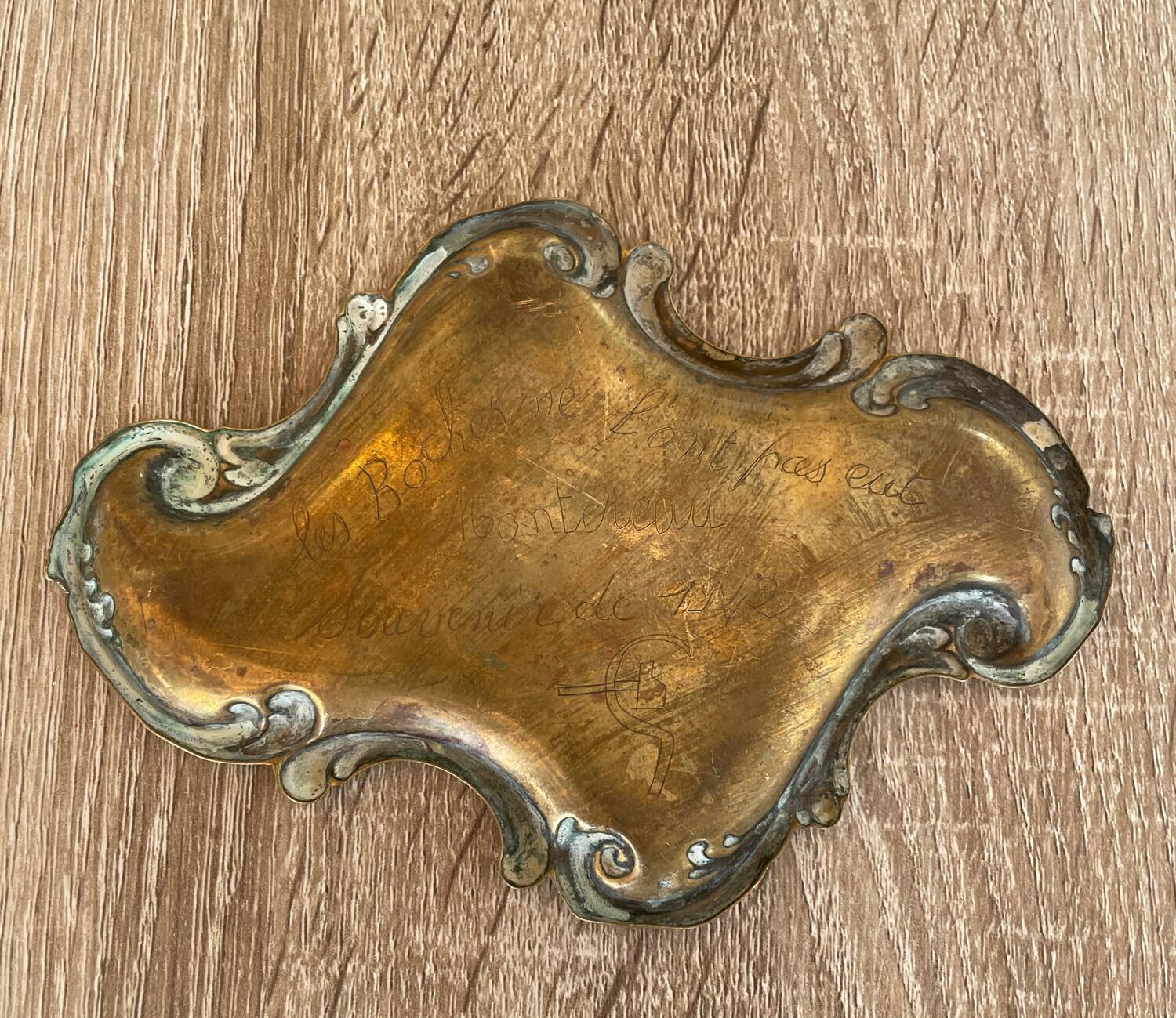 Art Nouveau trinket tray
