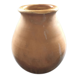 Patinated terracotta jar