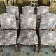 Suite de 6 chaises de style Louis XIII
