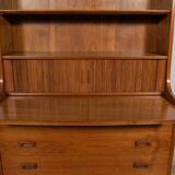 Mid-Century Teak Shelf by Johannes Sorth for Bornholm, Denmark, 1960s