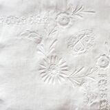 Embroidered pillowcase
